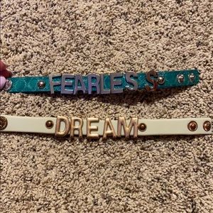 BCBG bracelets